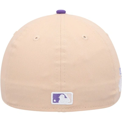 Shop New Era Orange/purple Oakland Athletics 1988 World Series Side Patch 59fifty Fitted Hat