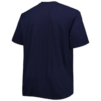 Shop Profile Navy Denver Nuggets Big & Tall Heart & Soul T-shirt