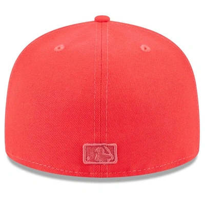 New Era Red San Francisco Giants 2023 Spring Color Basic 59fifty Fitted Hat In Red
