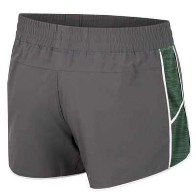 Shop Colosseum Gray Michigan State Spartans Pull The Switch Running Shorts