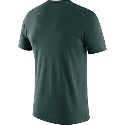 Shop Nike Green Michigan State Spartans Basketball Retro 2-hit T-shirt