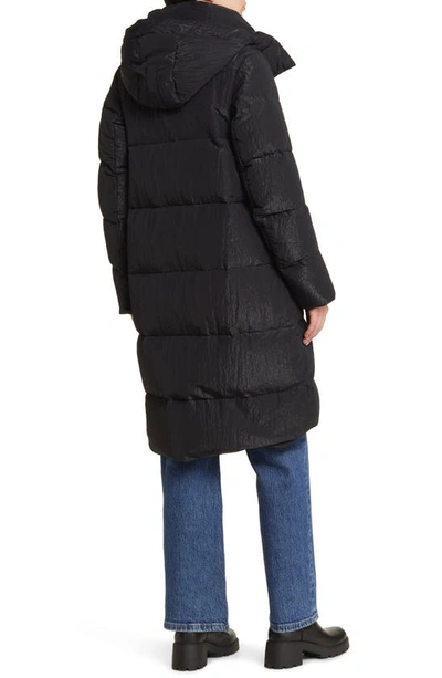 Canada Goose Byward Parka Black Label Shiny Crinkle In Black - Noir