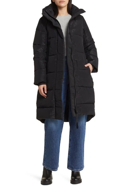 Canada Goose Byward Parka Black Label Shiny Crinkle In Black - Noir