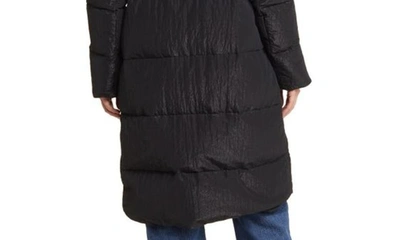 Canada Goose Byward Parka Black Label Shiny Crinkle In Black - Noir