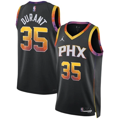 Shop Jordan Brand Unisex  Kevin Durant Black Phoenix Suns Swingman Jersey