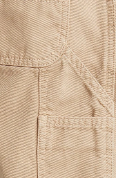 Carhartt Flint Straight Leg Twill Pants In Wall Garment Dyed