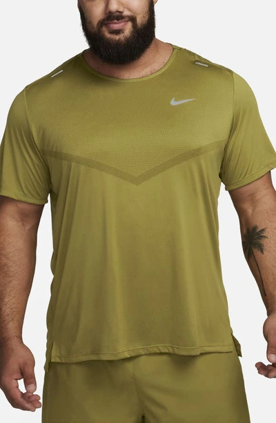 Shop Nike Dri-fit 365 Running T-shirt In Pacific Moss