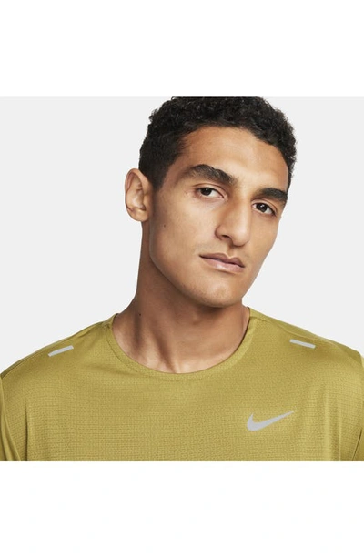 Shop Nike Dri-fit 365 Running T-shirt In Pacific Moss