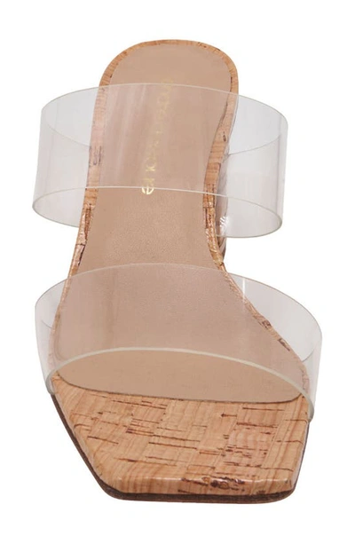 Shop Andre Assous Didi Slide Sandal In Clear