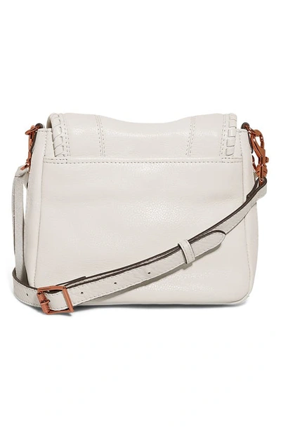 Shop Aimee Kestenberg Mini All For Love Convertible Leather Crossbody Bag In Vanilla Ice