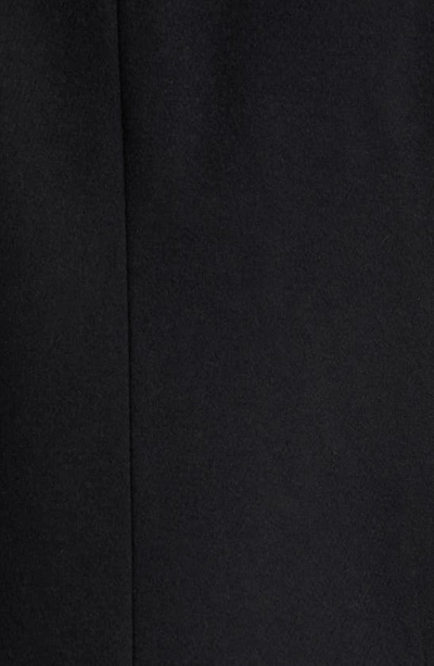 Shop Sam Edelman Long Twill Coat In Black