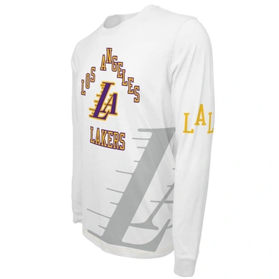 Shop Stadium Essentials Unisex  White Los Angeles Lakers 2023/24 City Edition Scoreboard Long Sleeve T-shi