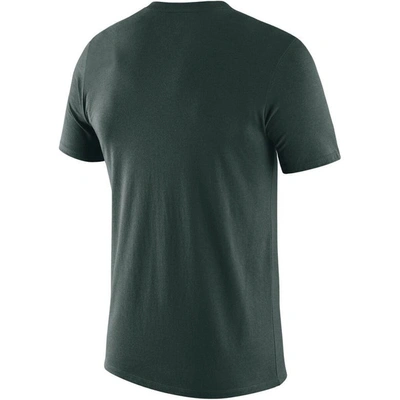 Shop Nike Green Michigan State Spartans Basketball Icon Legend Performance T-shirt