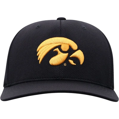Shop Top Of The World Black Iowa Hawkeyes Reflex Logo Flex Hat
