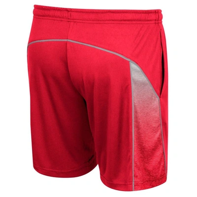 Shop Colosseum Scarlet Ohio State Buckeyes Laws Of Physics Shorts