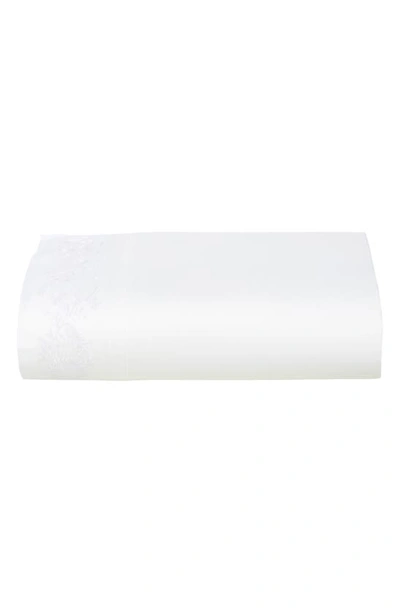 Polo Ralph Lauren Eloise Embroidered 624 Thread Count Organic Cotton Sheet Set In Studio White