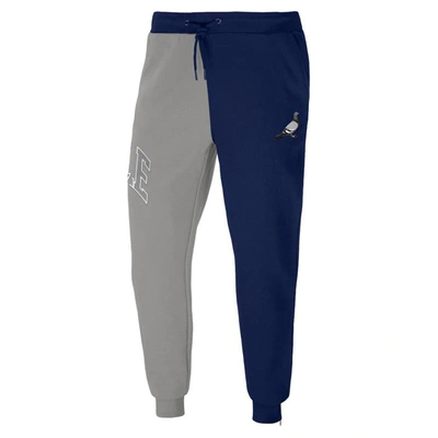 Shop Staple Nfl X  Navy New England Patriots Split Logo Fleece Pants