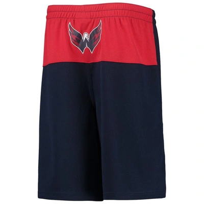 Outerstuff Youth Boys Alexander Ovechkin Navy Washington Capitals Pandemonium Name And Number Shorts In Navy
