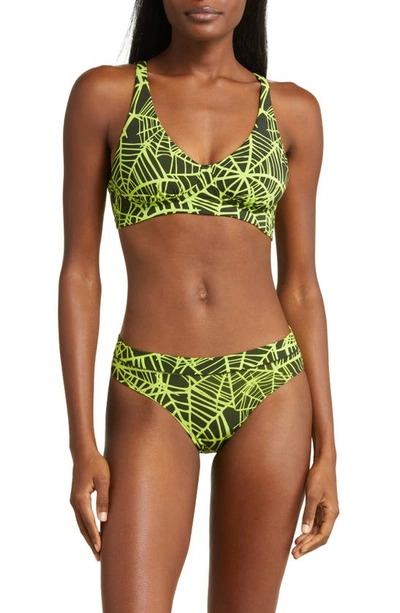 Meundies Feelfree Bikini In Glow Webs