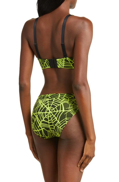 Meundies Feelfree Bikini In Glow Webs