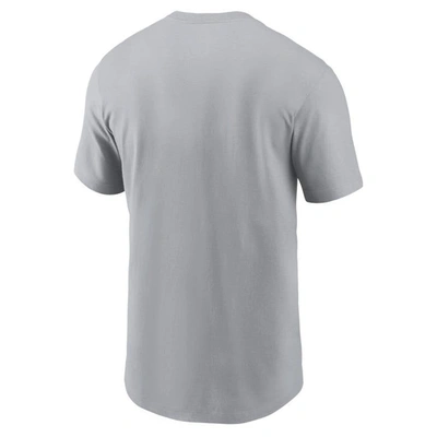 Shop Nike Gray Detroit Lions 2023 Nfl Playoffs Iconic T-shirt