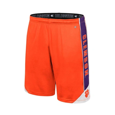 Shop Colosseum Orange Clemson Tigers Haller Shorts