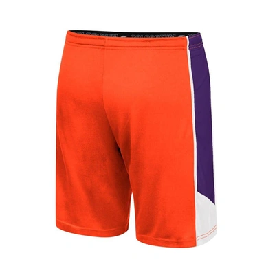Shop Colosseum Orange Clemson Tigers Haller Shorts