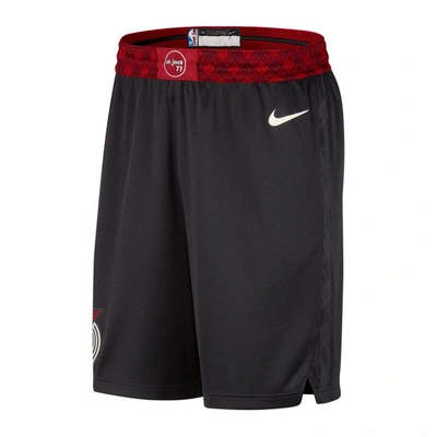 Shop Nike Black Portland Trail Blazers 2023/24 City Edition Swingman Shorts