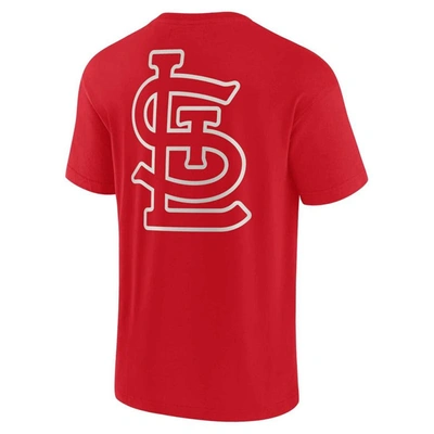 Shop Fanatics Signature Unisex  Red St. Louis Cardinals Elements Super Soft Short Sleeve T-shirt