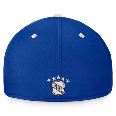 Shop Fanatics Branded Royal/khaki St. Louis Blues True Classics Retro Flex Hat In Navy