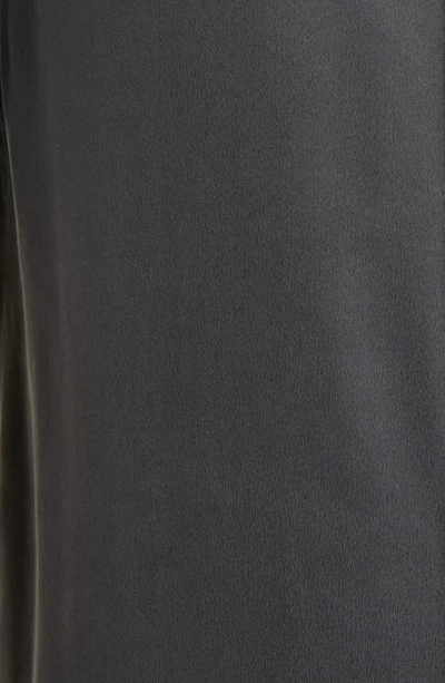 Lunya Washable Silk Button-up Short Pajamas In Meditative Grey