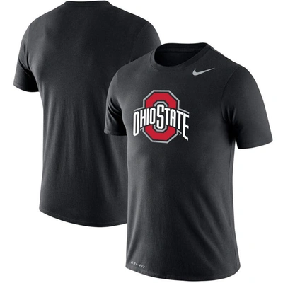 Shop Nike Black Ohio State Buckeyes Big & Tall Legend Primary Logo Performance T-shirt