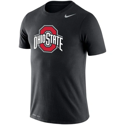 Shop Nike Black Ohio State Buckeyes Big & Tall Legend Primary Logo Performance T-shirt