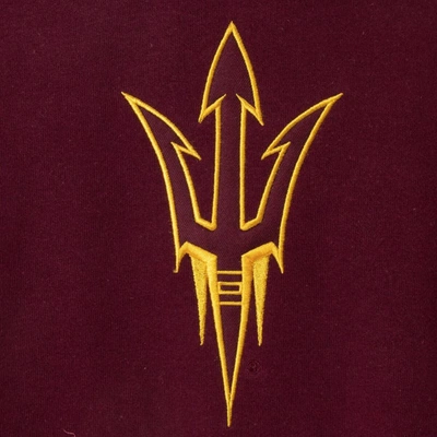 Shop Stadium Athletic Maroon Arizona State Sun Devils Team Big Logo Pullover Hoodie