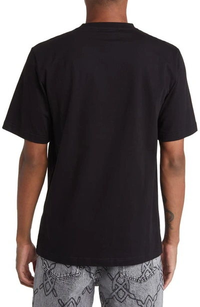 Shop Daily Paper Rivo Cotton Graphic T-shirt In Black