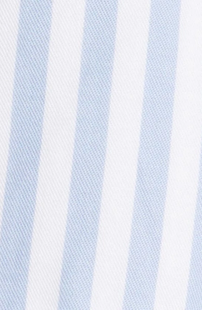 Shop Levi's Doreen Stripe Utility Button-up Shirt In Sara Stripe Brunnera Blue