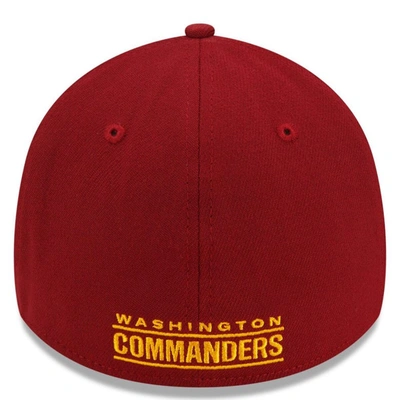 Shop New Era Burgundy Washington Commanders Team Classic 39thirty Flex Hat
