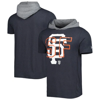 Shop New Era Black San Francisco Giants Team Hoodie T-shirt