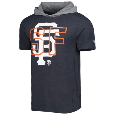 Shop New Era Black San Francisco Giants Team Hoodie T-shirt