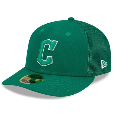 Shop New Era Green Cleveland Guardians 2022 St. Patrick's Day Low Profile 59fifty Fitted Hat