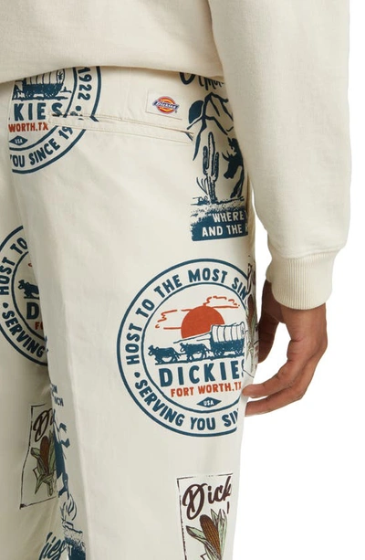 Dickies Greensburg Cotton Pants In July Vintage Print Light Base