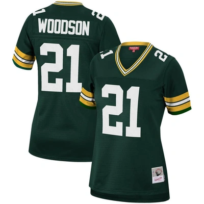 Shop Mitchell & Ness Charles Woodson Green Green Bay Packers 2010 Legacy Replica Player Jersey
