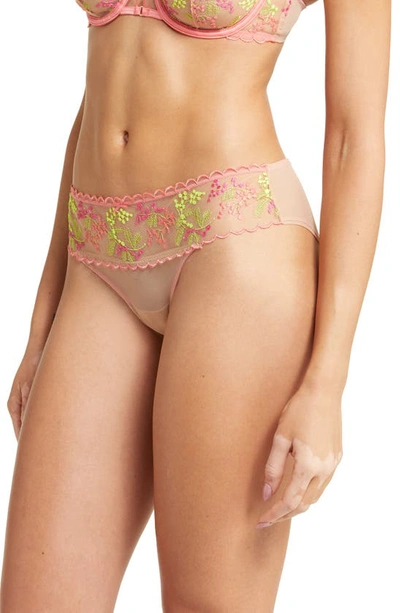 Shop Etam Mimosa Hipster Briefs In Blush