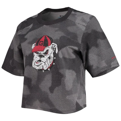 Shop Columbia Gray/black Georgia Bulldogs Park Camo Boxy T-shirt