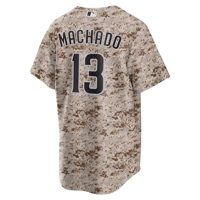 Shop Nike Manny Machado Camo San Diego Padres Usmc Alternate Replica Player Jersey