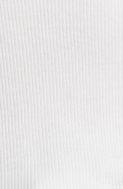 Slvrlake Re-worked Fitted Tee In Natural White