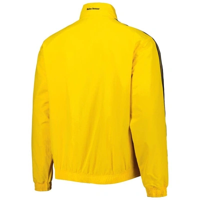 Shop Adidas Originals Adidas Yellow Jamaica National Team 2023 On-field Anthem Full-zip Jacket