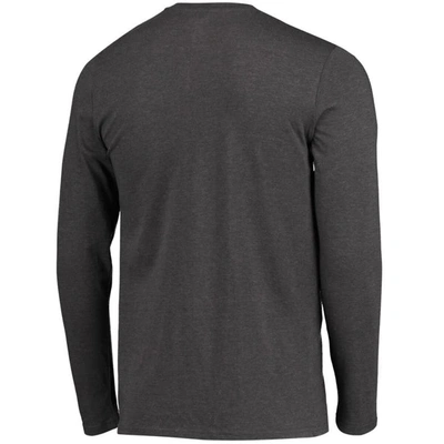 Shop Concepts Sport Green/heathered Charcoal Colorado State Rams Meter Long Sleeve T-shirt & Pants Sleep  In Heather Charcoal