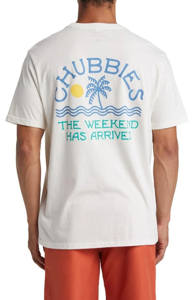 Shop Chubbies Pocket Graphic T-shirt In The Palmy Weather