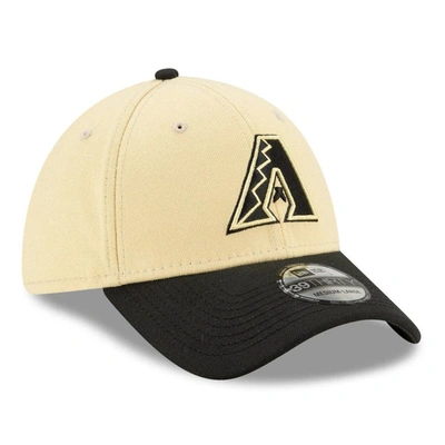 Shop New Era Sand/black Arizona Diamondbacks 2021 City Connect 39thirty Flex Hat In Gold